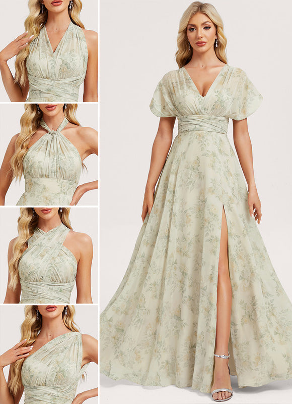 Robe Demoiselle D'Honneur Asymétrique