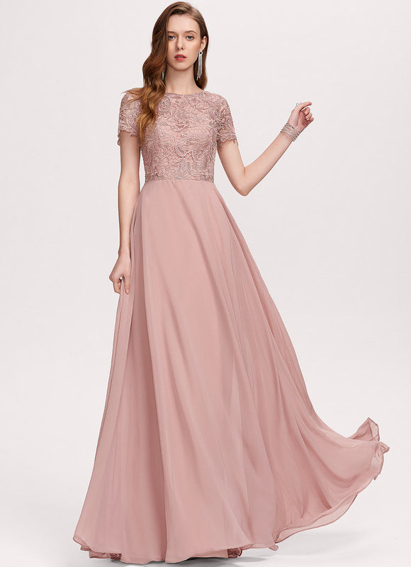 Robe Demoiselle D'Honneur Mousse Poudrée - gallery 3