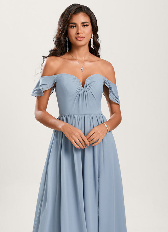 Robe Demoiselle D'Honneur Bordeaux Chic - gallery 5