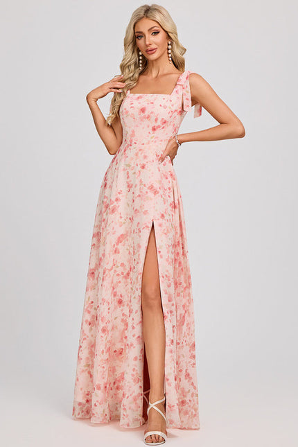 Robe Longue Pastel Demoiselle D'Honneur - gallery 1