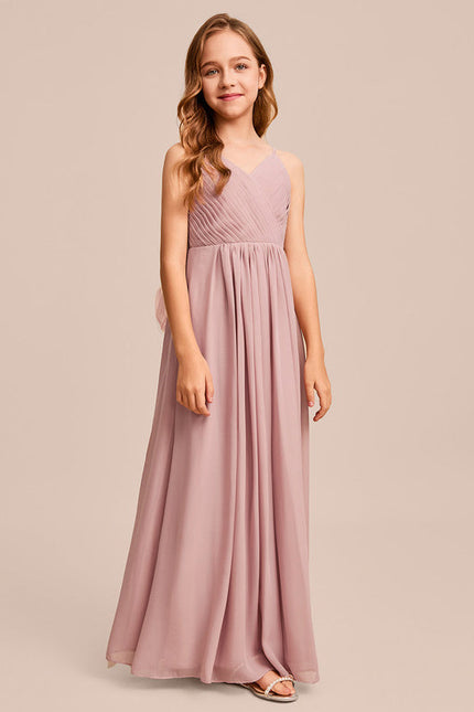 Robe Demoiselle D'Honneur Verte Éthérée - gallery 3