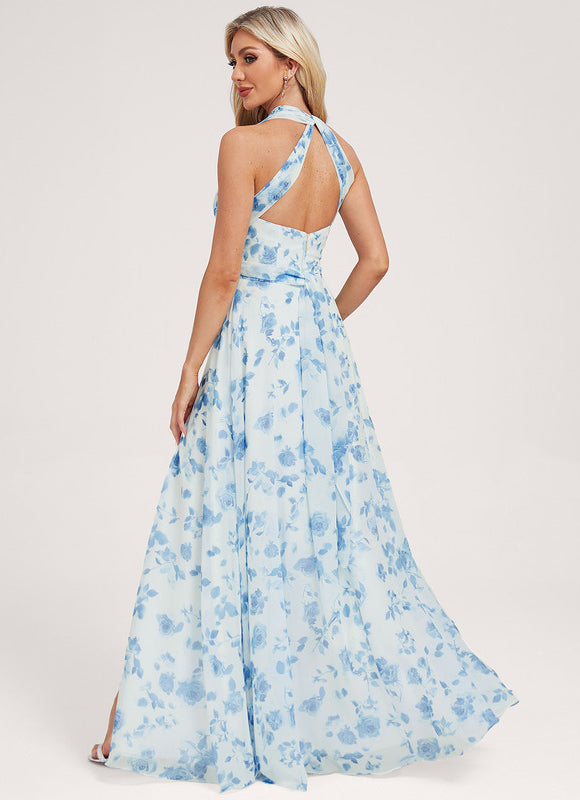 Robe Demoiselle D'Honneur Asymétrique - gallery 4