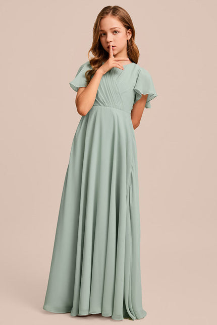 Robe Demoiselle D'Honneur Bleu Douceur