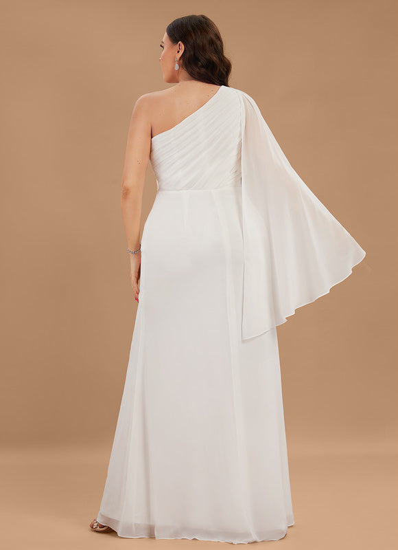 Robe Demoiselle D'Honneur Élégance Asymétrique - gallery 7