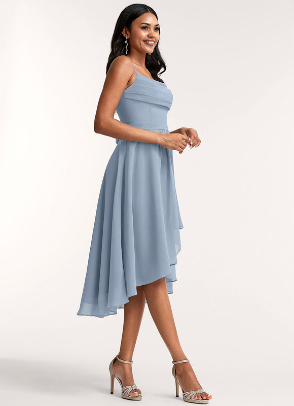 Robe Demoiselle D'Honneur Fluide Ciel Doux - gallery 1