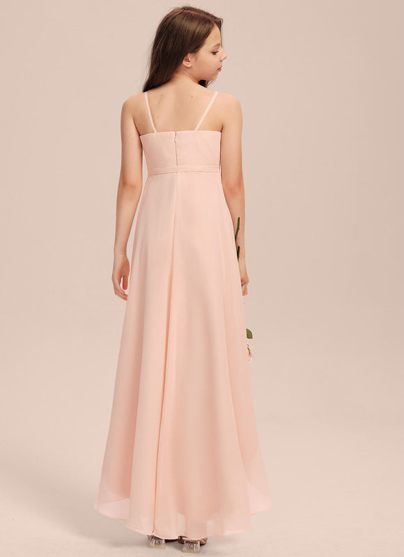 Robe Demoiselle D'Honneur Mousseline Junior - gallery 4