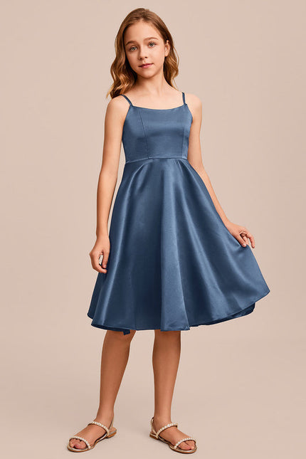 Robe Demoiselle D'Honneur Satin Charmeuse Ajustée - gallery 1