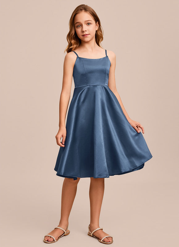 Robe Demoiselle D'Honneur Satin Charmeuse Ajustée - gallery 1