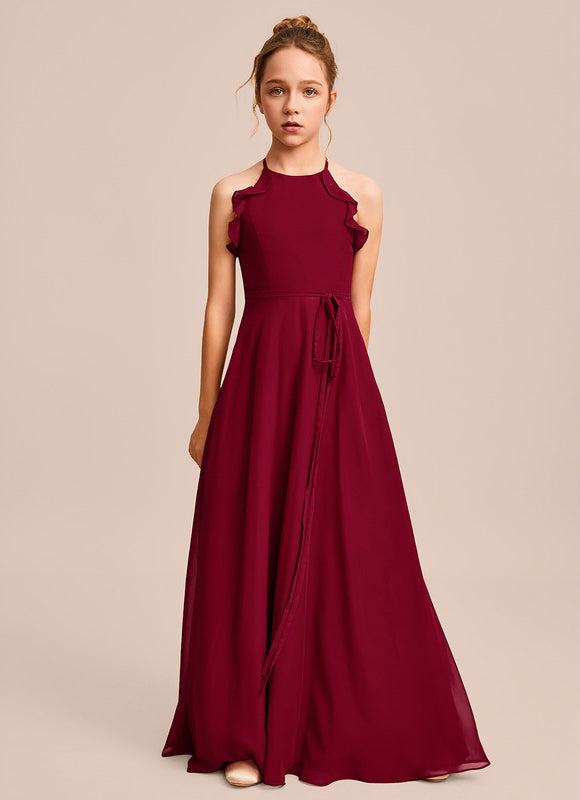 Robe Demoiselle D'Honneur Aquarelle Verte