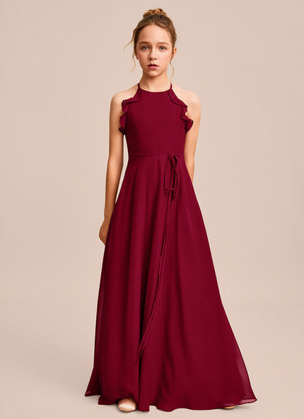 Robe Demoiselle D'Honneur Aquarelle Verte