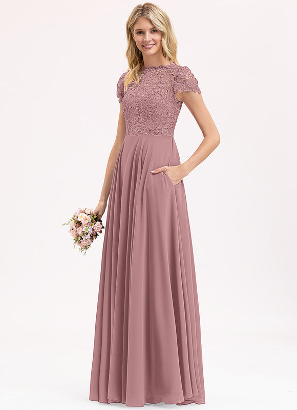 Robe Demoiselle D'Honneur Mousse Poudrée - gallery 3