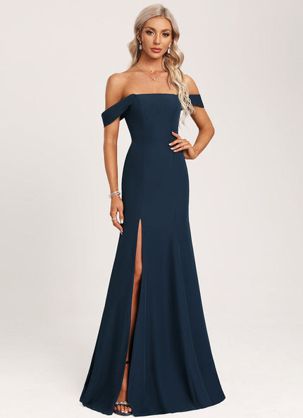 Robe Demoiselle D'Honneur Nuit Profonde Chic