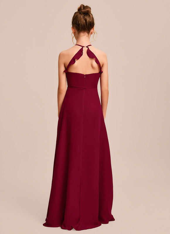 Robe Demoiselle D'Honneur Aquarelle Verte - gallery 5