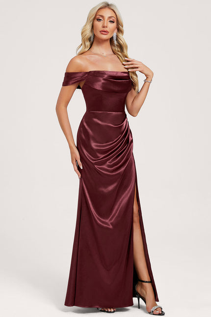 Robe Demoiselle D'Honneur Col Bateau - gallery 2