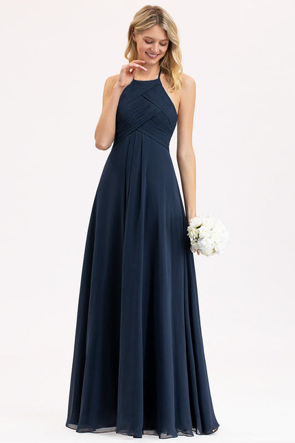 Robe Demoiselle D'Honneur Drapé Aérien - gallery 3