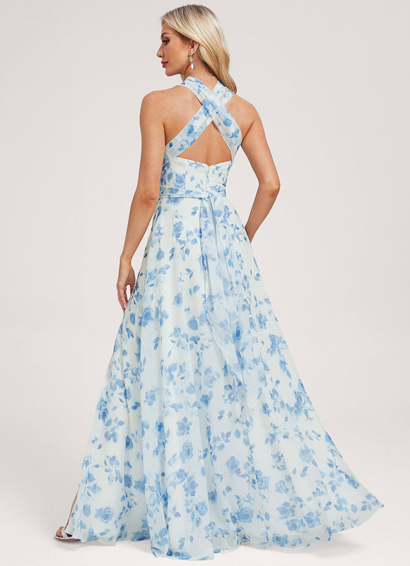 Robe Demoiselle D'Honneur Asymétrique - gallery 7