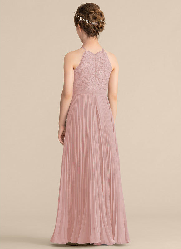 Robe Demoiselle D'Honneur Plissée Enfant - gallery 1