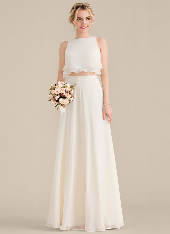 Robe Demoiselle D'Honneur Émeraude Fluide