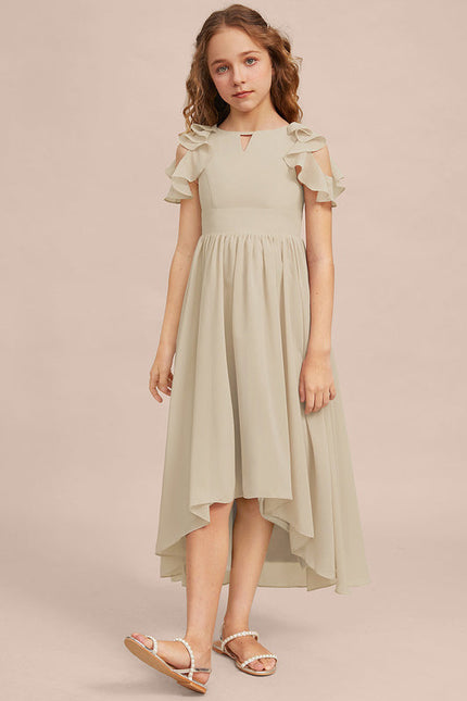 Robe Demoiselle D'Honneur Nuit Marine Fluide - gallery 5