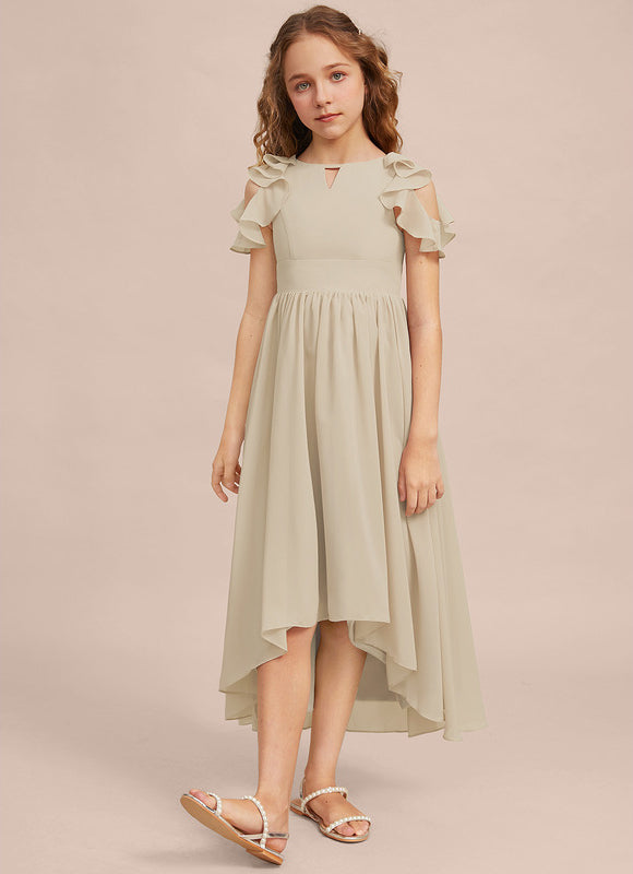 Robe Demoiselle D'Honneur Nuit Marine Fluide - gallery 5