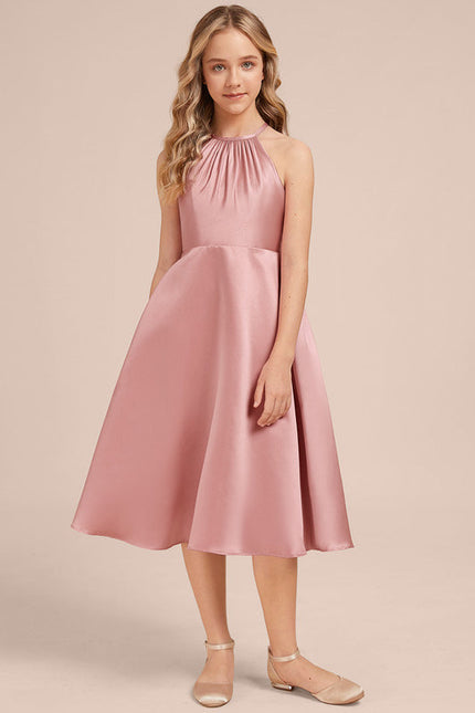 Robe Demoiselle D'Honneur Satin Fluide - gallery 3