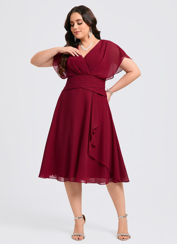 Robe Demoiselle D'Honneur Chiffon Éclat - gallery 9