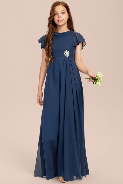 Robe Demoiselle D'Honneur Éclat Azuréal - gallery 6