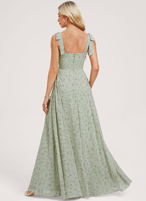 Robe Longue Pastel Demoiselle D'Honneur - gallery 4