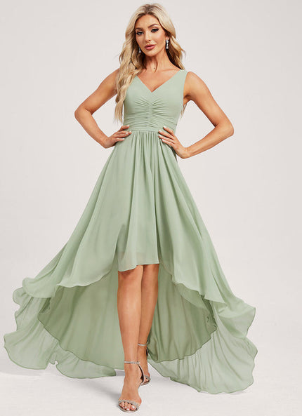 Robe Demoiselle D'Honneur Mousseline Aérienne