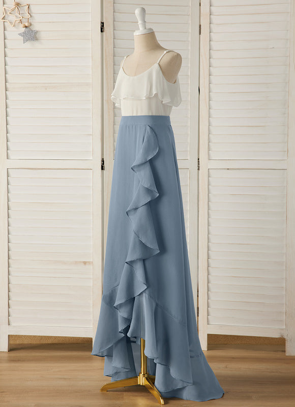 Robe Demoiselle D'Honneur Céleste Roulée - gallery 7