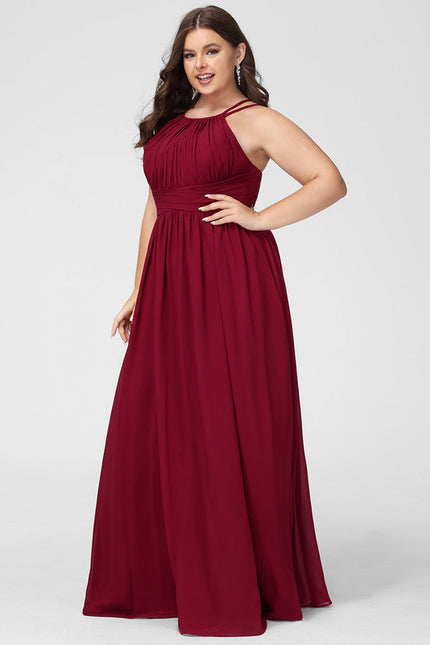 Robe Demoiselle D'Honneur Émeraude Fluide - gallery 9