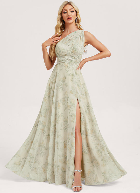 Robe Demoiselle D'Honneur Asymétrique - gallery 8