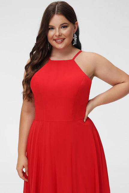 Robe Demoiselle D'Honneur Longue Beige Élégante - gallery 7