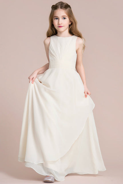 Robe Demoiselle D'Honneur Volante Prune - gallery 1
