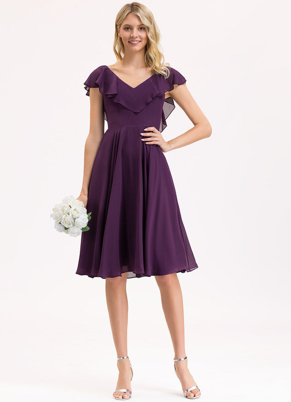 Robe Demoiselle D'Honneur Chiffon Éclat - gallery 2