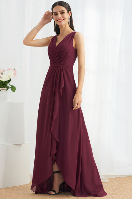 Robe Demoiselle D'Honneur Mousseline Aérienne - gallery 3