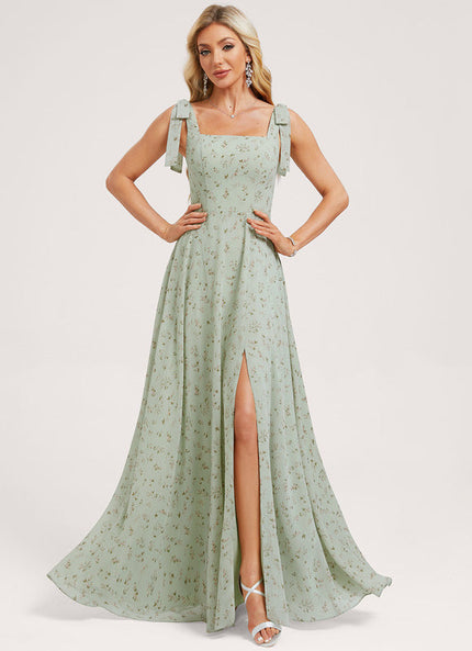 Robe Longue Pastel Demoiselle D'Honneur