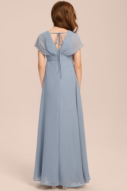 Robe Demoiselle D'Honneur Verte Éthérée - gallery 3