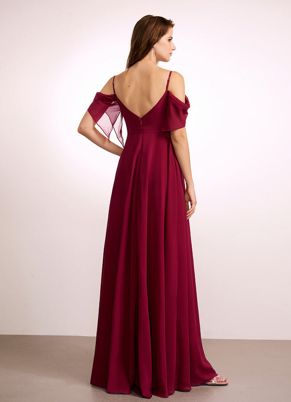 Robe Demoiselle D'Honneur Maternité Élégante - gallery 4