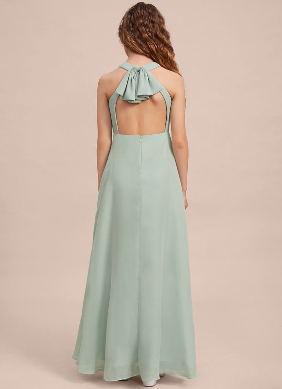 Robe Demoiselle D'Honneur Aquarelle Verte - gallery 6