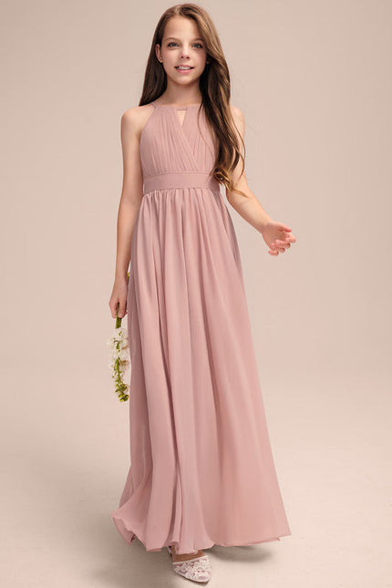 Robe Demoiselle D'Honneur Rose Poudrée