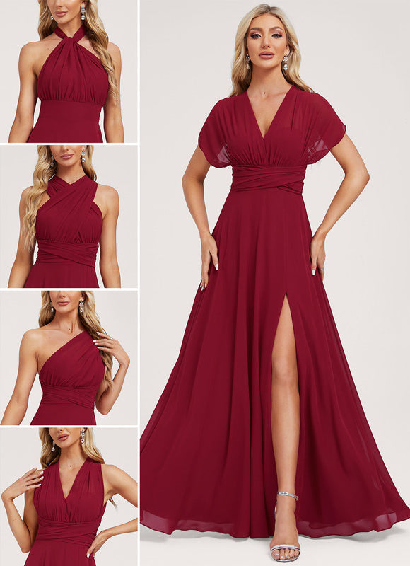 Robe Demoiselle D'Honneur Asymétrique