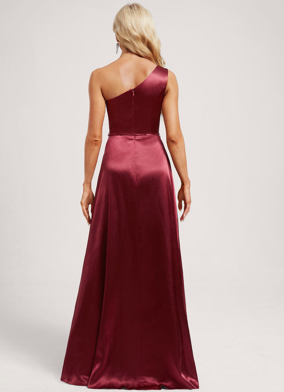 Robe Demoiselle D'Honneur Fluide Argentée - gallery 4