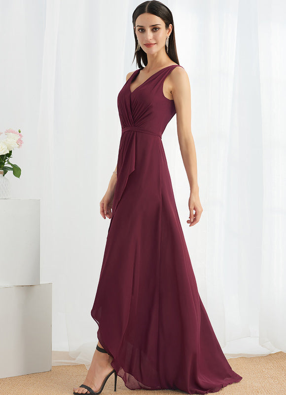 Robe Demoiselle D'Honneur Mousseline Aérienne - gallery 1