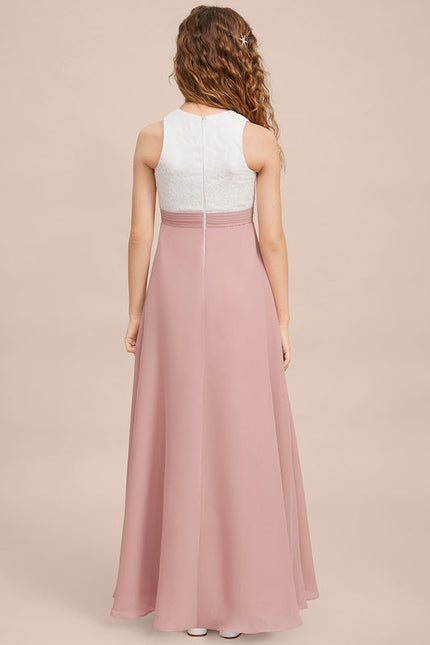 Robe Demoiselle D'Honneur Élégante Enfantine - gallery 6