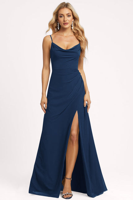 Robe Longue Fluide Demoiselle D'Honneur