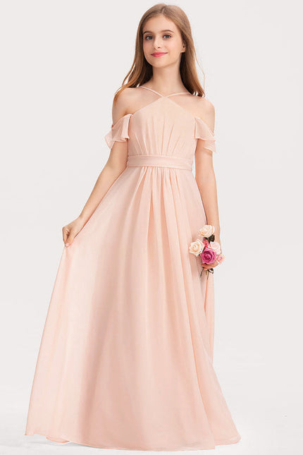 Robe Demoiselle D'Honneur Émeraude Flottante - gallery 4