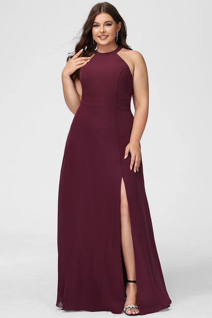 Robe Demoiselle D'Honneur Verte Lueur Flottante - gallery 7