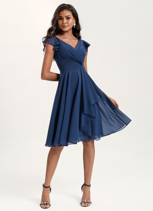 Robe Demoiselle D'Honneur Chiffon Éclat - gallery 2