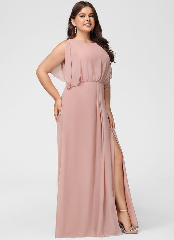 Robe Demoiselle D'Honneur Fluidité Rosée - gallery 7